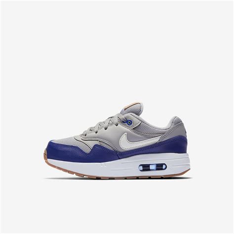 nike air max 1 youth gs zwart